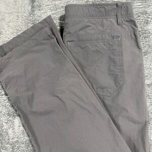 Ascend Hiking Pants Mens 36x34 Gray Ripstop Nylon Spandex 617ACF178223P